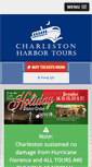 Mobile Screenshot of charlestonharbortours.com